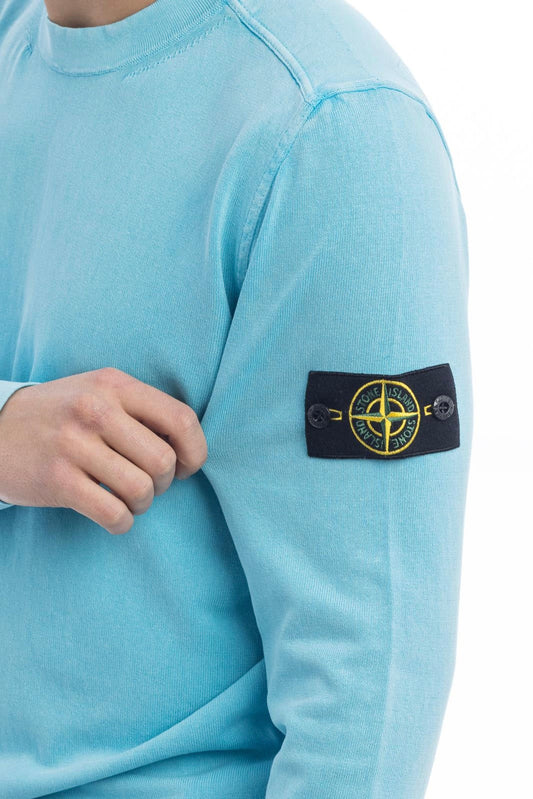 MAGLIONCINO AZZURRO - STONE ISLAND