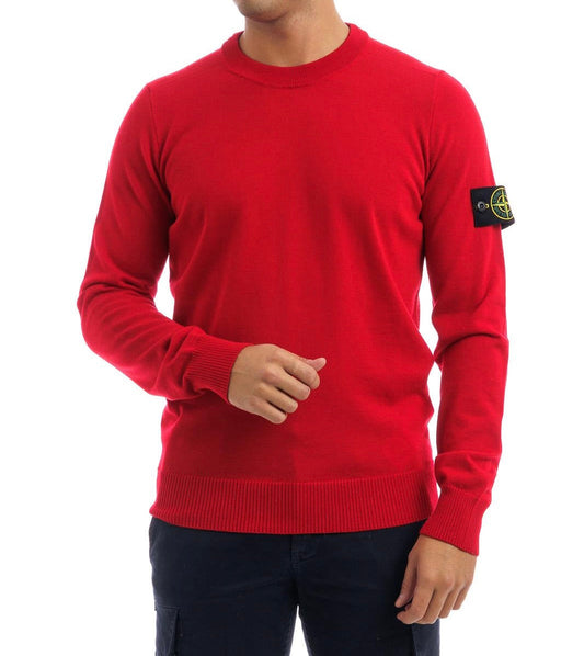 MAGLIONCINO ROSSO - STONE ISLAND