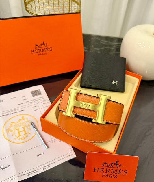 Set HERMES - Cintura + Portafoglio