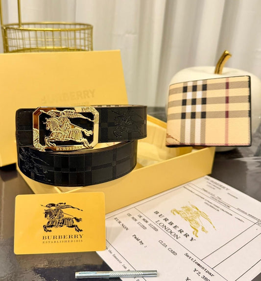 Set BURBERRY - Cintura + Portafoglio