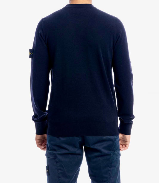 MAGLIONCINO BLU - STONE ISLAND
