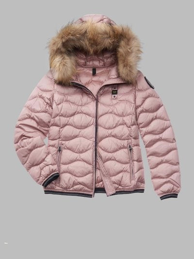 Blauer Donna - Rosa con pelliccia