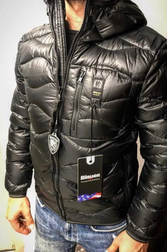 Blauer nero uomo
